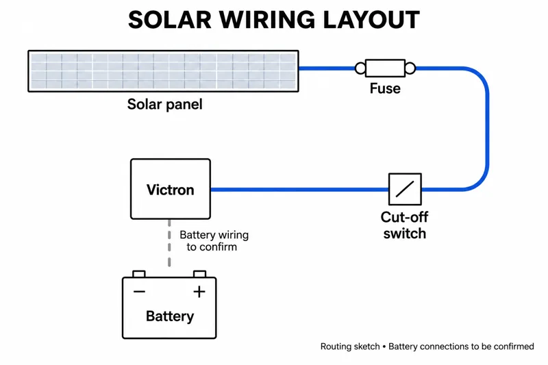 Preview: Solar wiring layout